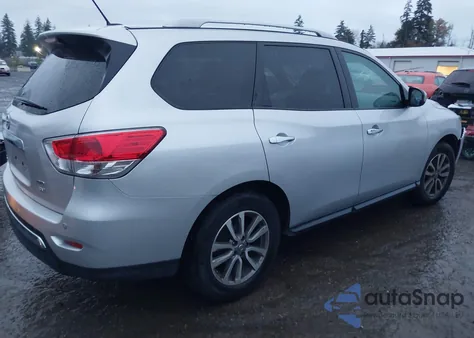 2015 Nissan Pathfinder Platinum/S/Sl/Sv from USA, damaged, VIN 5N1AR2MMXFC686103